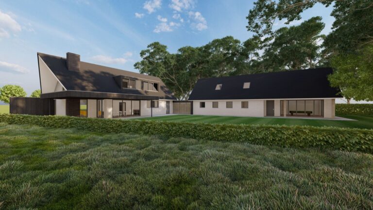 Landelijk-moderne woning