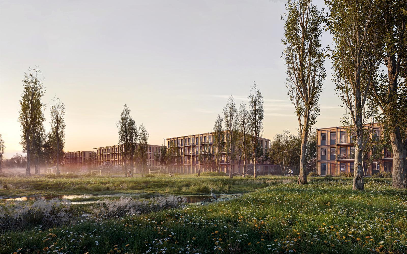 Nieuwbouw 4-appartementsgebouw in samenwerking met Studio Studio A kwadraat