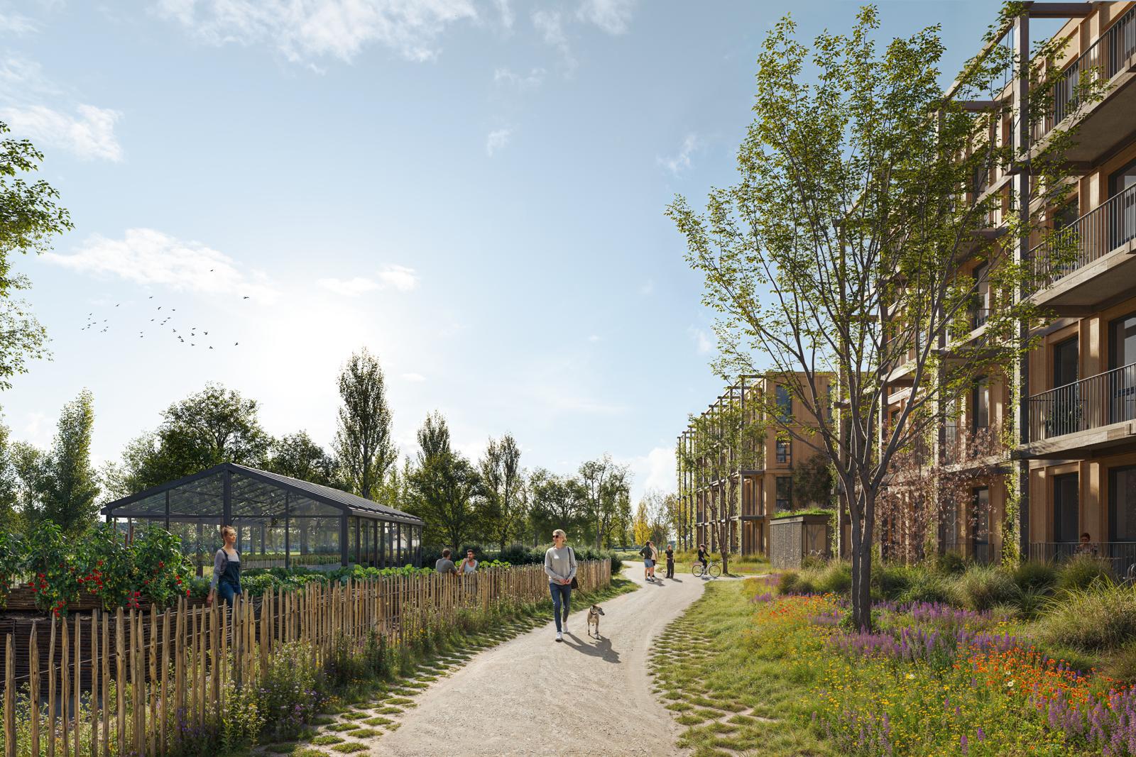 Nieuwbouw 4-appartementsgebouw in samenwerking met Studio Studio A kwadraat